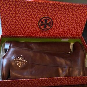 WORN ONCE: Tory Burch Riding Boot- Size 10